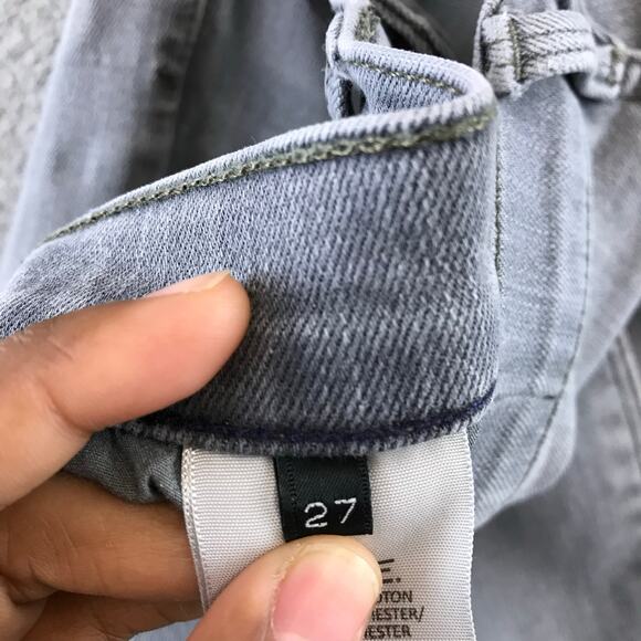 Vince Mason Relaxed  Jeans Womens 27 Gray  Slim Ankle Length - Picture 9 of 11